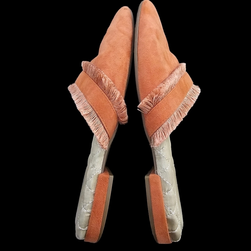 Birdies The Ani - Coral Mules in Suede - Picture 10 of 12